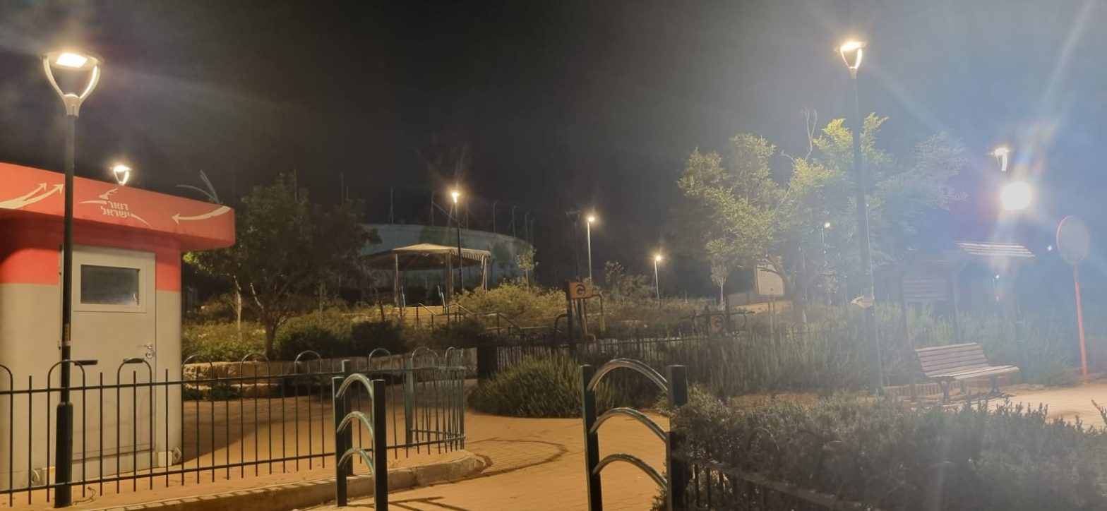תאורת ערים חכמות בעיר נס ציונה